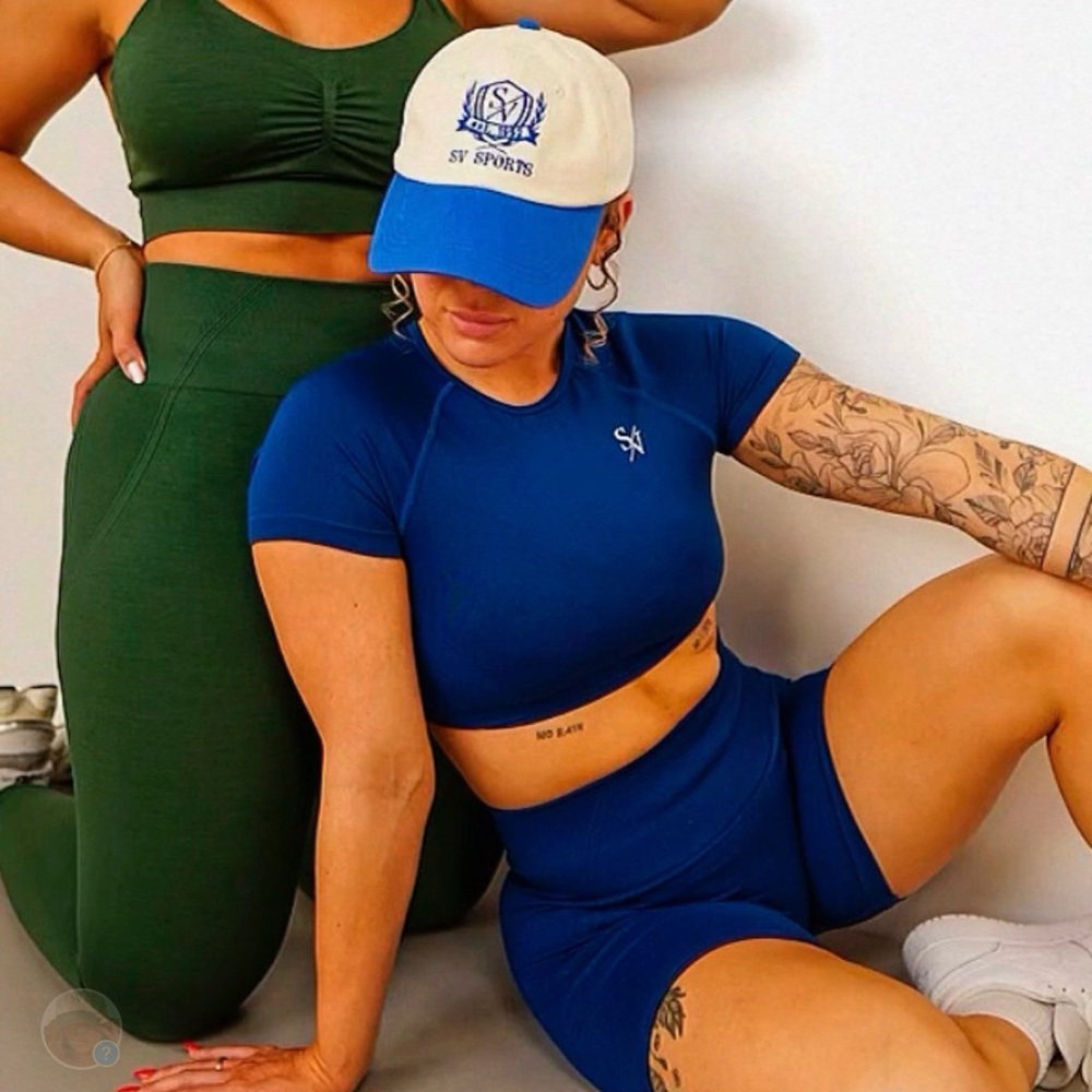 Blue Short Set